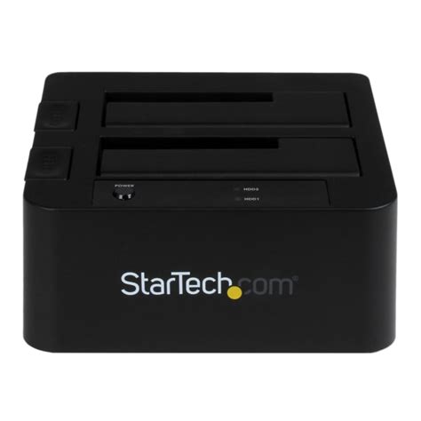 SDOCK2U33EB StarTech.com | StarTech.com eSATA, USB 3.0 Hard Drive ...