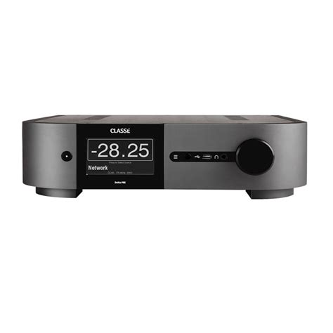 Classé - Delta PRE Preamp with DAC - Architectural Gray And Black – AV ...