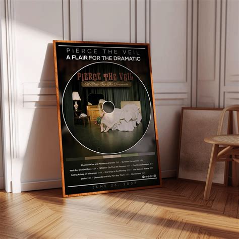 Pierce the Veil Poster | A Flair for the Dramatic Poster | Album Poster Print | Album Cover ...