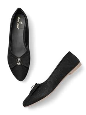 Buy Marc Loire Women's Slip-On Embellished Flat Ballerina Shoes for ...