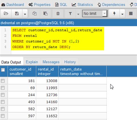 Image result for SQL in Statement Example String