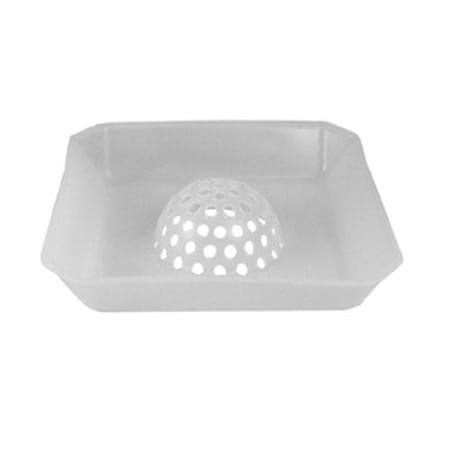 Commercial Domed 9 3/4 in Square Floor Drain Strainer Basket 11477 | Zoro