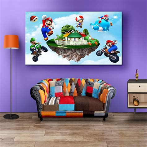 AS Interior Beautiful 3D Wall Sticker of Art of Cartoons for Living Bed ...