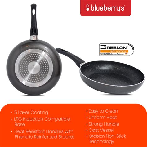 Blueberry's Premium Nonstick Fry Pan 28cm