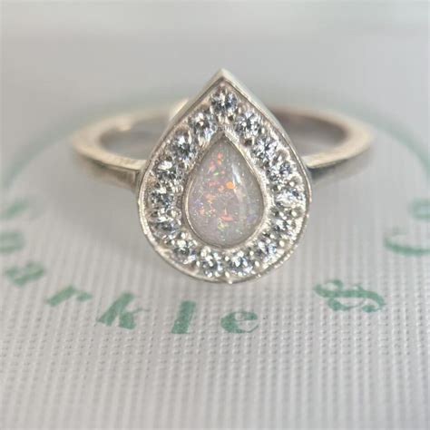 Tear Drop Breast Milk Ring – Sparkle & Co