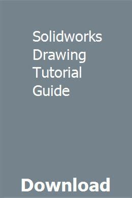 Create SolidWorks Drawing Tutorial 的图像结果