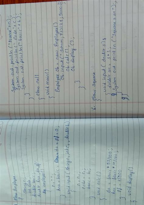 Define a class Employee with the following specifications: PRIVATE DATA ...