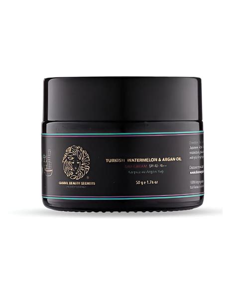 Global Beauty Secrets Turkish Watermelon and Argan Oil Day Cream with ...