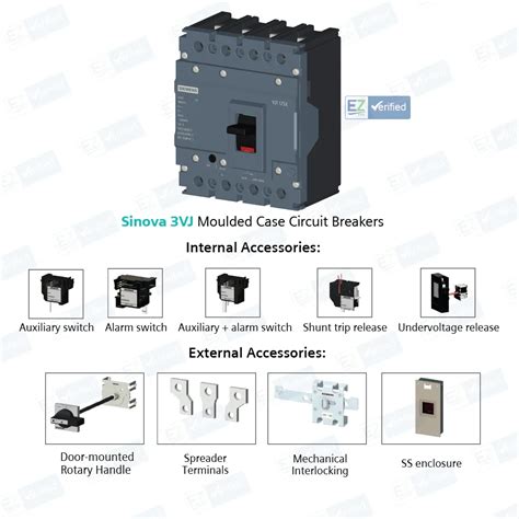 Siemens 3VJ1220-3EA42-0AA0 MCCB, 200 Amp, 4 Pole, 25 kA, MicroTrip/ETU
