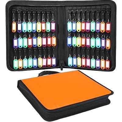 Quctak Portable Key Organizer Case, 54 Key Tags & India | Ubuy