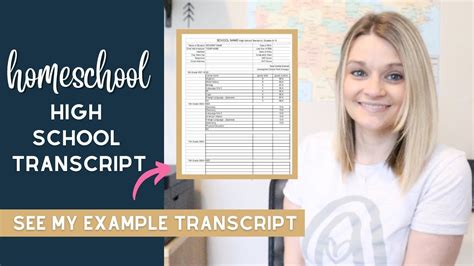 Homeschooling Transcripts 的图像结果