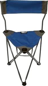 Travel Chair Ultimate Slacker 2.0 Blue, Small Folding Tripod Chair with ...
