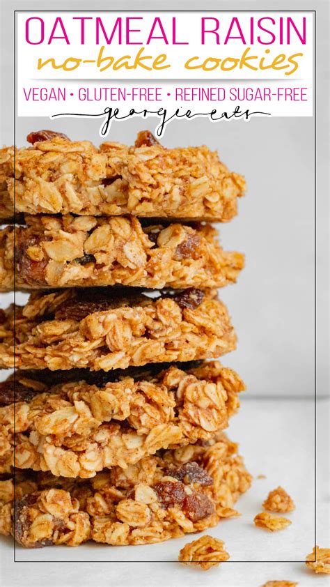 No bake oatmeal raisin cookies – Artofit