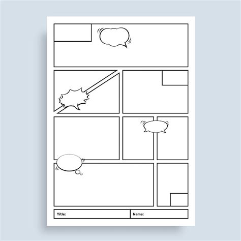 Image result for Free Printable Storyboard Example