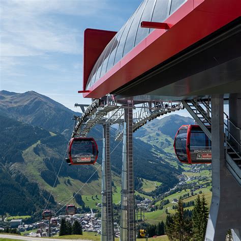 H1+H2 Kohlmais gondola | Infrastructure in Saalbach Hinterglemm