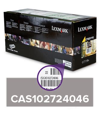 Image result for Lexmark Printer Serial Number