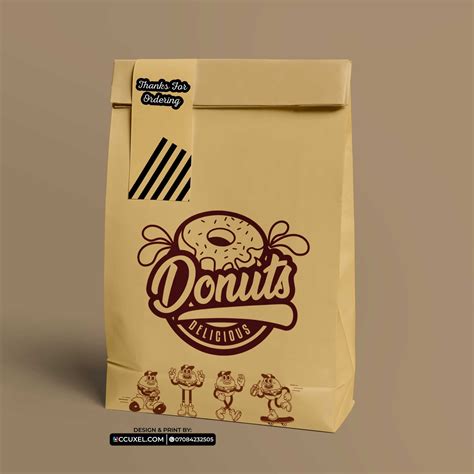 Get Custom Food Paper Bags Design And Printing - Design And Printing ...