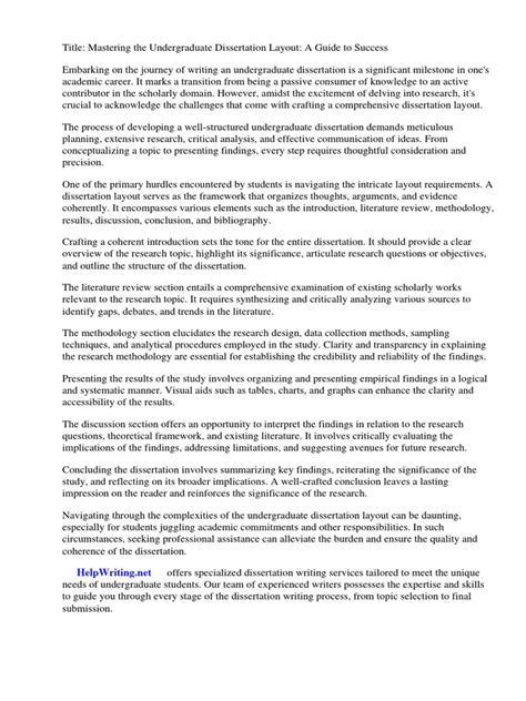 Dissertation Layout Template 的图像结果