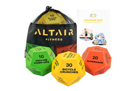 Buy Altair Exercise Dice - Full Body HIIT Workout - Perfect for Home ...