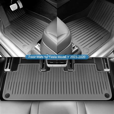 TSLDRV Tesla Model Y Floor Mats 2023-2020 All Weather Floor Mat Review ...