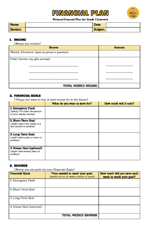 Summative TEST 1.3 Grade 7 - SUMMATIVE TEST/ WORKSHEET NUMBER 3 Name ...