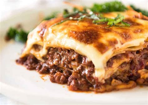 best ever lasagna with bechamel sauce