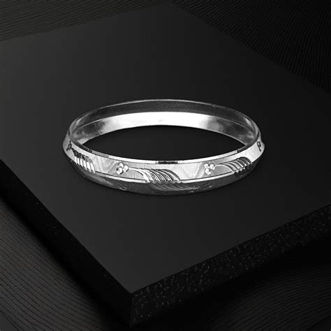 Trending Silver Kada for Men| Chandi ka Kada| Buy Men's Silver Bangle ...