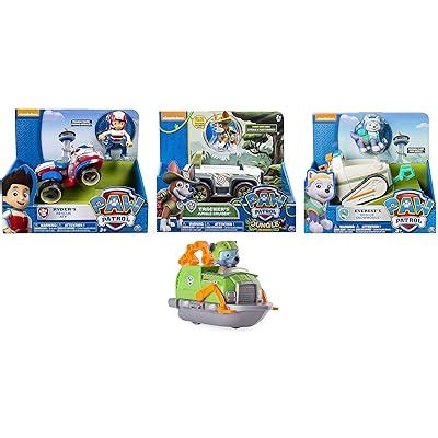 Buy Paw Patrol Everests Rescue Snowmobile,, Jungle Rescue, Tracker’s ...