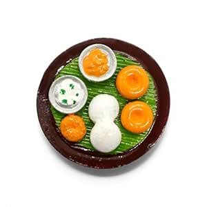 Buy Idli Vada 3D Fridge Magnet Pack of 1 – | Polyresin Material, Fade ...