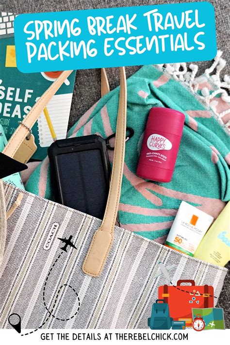 Spring Break Travel Packing Essentials - The Rebel Chick