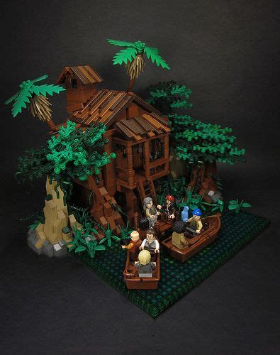 Image result for LEGO Tree House Tutorial