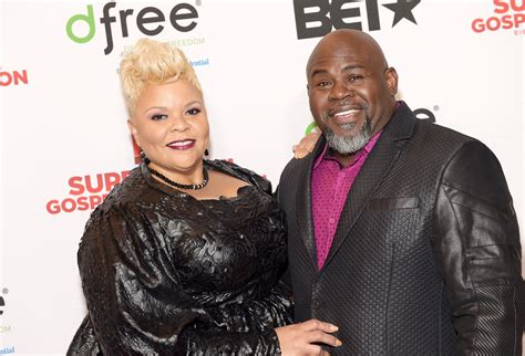 Tamela Mann Stuns in Tight Lacy Wedding Dress Posing with Her Only Son ...