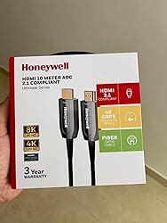 Amazon.in: Buy Honeywell HDMI AOC 2.1 Complaint 15 Meters, Transmission ...