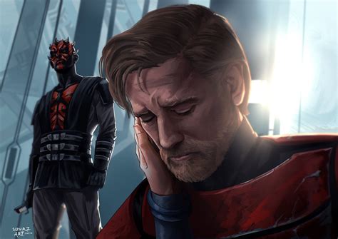Obi-Wan Kenobi Loses Satine on Mandalore, by Uzuri Art : r/ImaginaryJedi