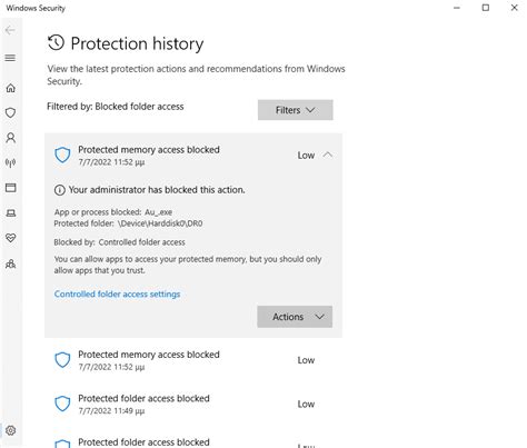 Image result for Memory Access Protection Missing