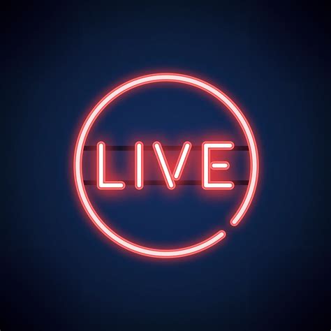 Image result for Live Sign Transparent