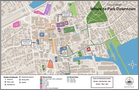 Printable Walking Map Of Salem Ma