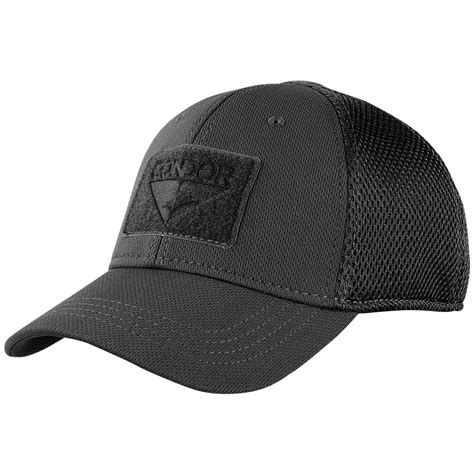 Buy Condor Flex Mesh Cap (BLACK), Breathable Fitted Tactical Operator ...