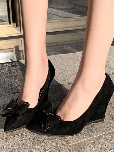 Sapatos de trabalho confortáveis para mulheres, aumentam a altura e ...