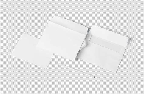 Minimalist Invitation Card & Envelope Mockup PSD | ZippyPixels