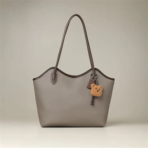 Buy Avril Echo Grey Tote Bag | Lino Perros