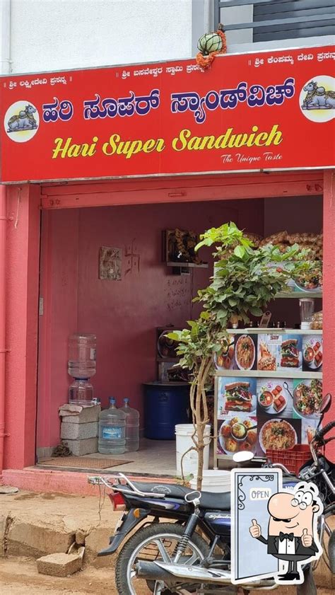 Menu at Hari Super Sandwich Shop, Bengaluru