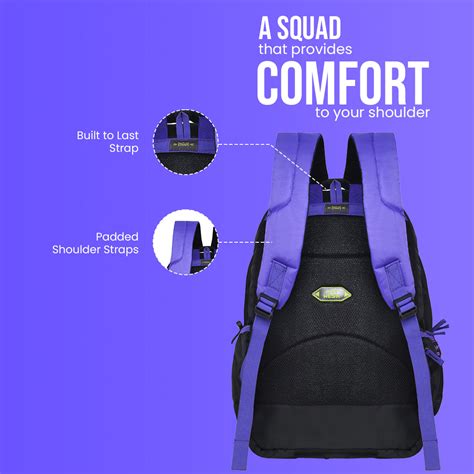 Skybags Stan Pro 01 School Backpack Black