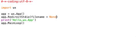 wxPython Example Code 的图像结果