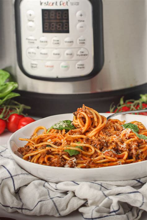 Instant Pot Spaghetti | The Flexible Fridge
