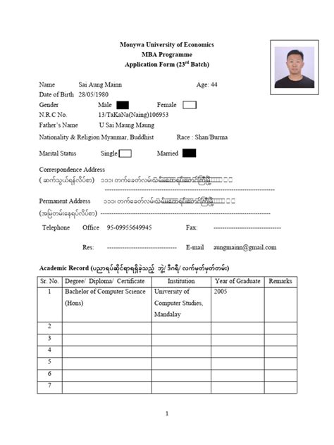 Image result for MBA Program Application