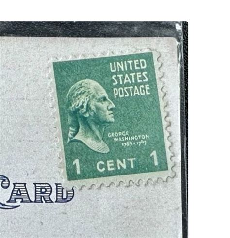 George Washington 1 Cent Stamp Value Green at Deidra Mckoy blog
