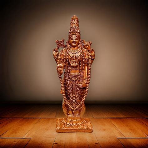 Buy Kartique Copper Tirupati Balaji Idol for Home & Temple South Indian ...