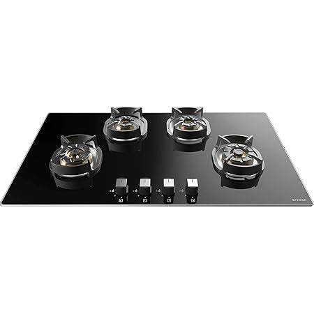 Buy Faber Glass, Mild Steel Hobtop Utopia HT 804 BR CI Auto Electric ...