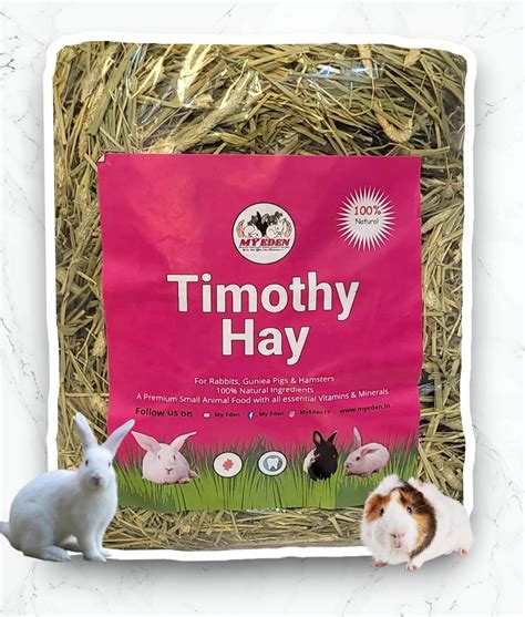 Buy My Eden Timothy Natural Hay for Rabbits, Guinea Pigs and Hamsters ...